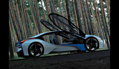 BMW Vision EfficientDynamics Plug in Hybrid Concept 2009  side
